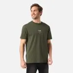 Polera Hombre Adventure Page T-Shirt Verde Musgo Lippi