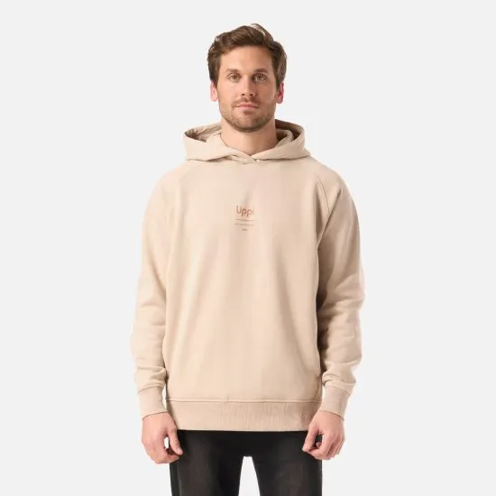 Poleron Hombre Ulmo Hoody Sweatshirt Beige Lippi
