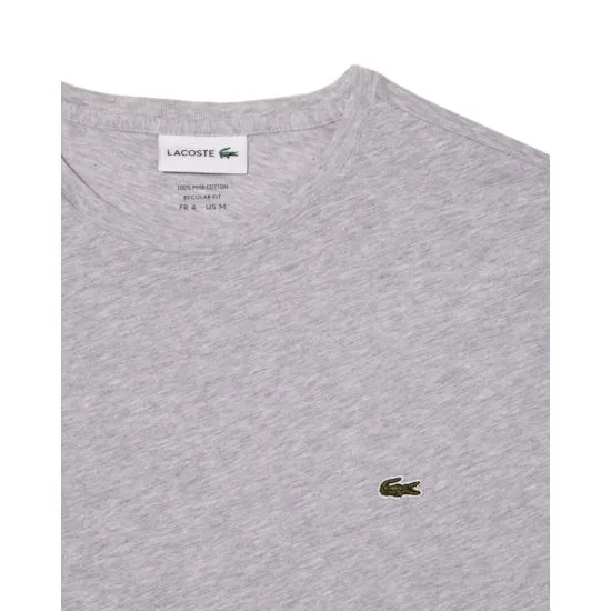 Polera Hombre Gris Clásica Lacoste - Imagen 5