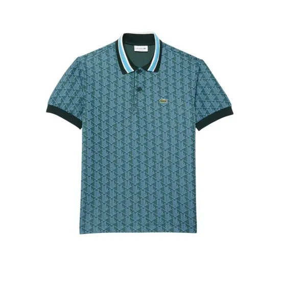 Polera Hombre Chemise Celeste Lacoste - Imagen 4
