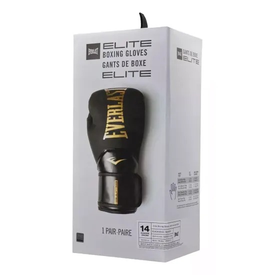 Guante Box Elite 2 Negro/Dorado Everlast - Imagen 4