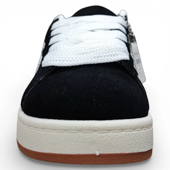 Zapatilla Urbana Mujer White Black Street Classic New Walk - Imagen 3