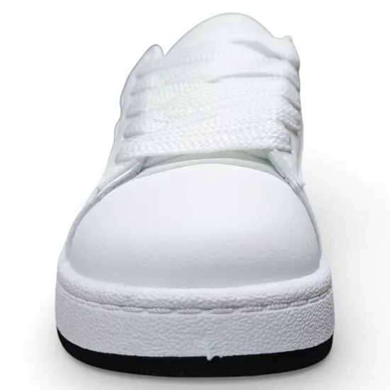 Zapatilla Urbana Mujer White Black City Move New Walk - Imagen 4