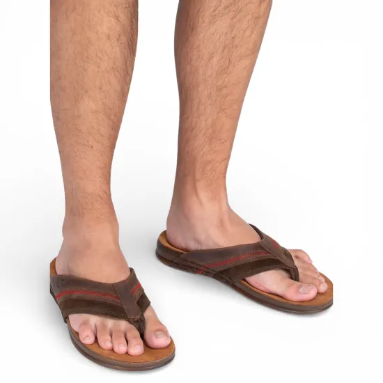 Sandalia Hombre Texas Marron Alicante Guante - Imagen 3