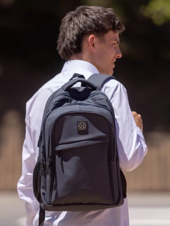 Mochila 5AM176-MC Liso Navy Maui - Imagen 6