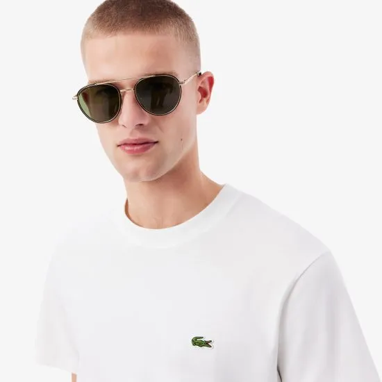 Polera Hombre TH731823001 Blanca Lacoste - Imagen 3