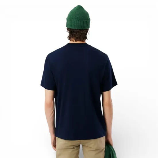 Polera Algodón Hombre TH7318 Azul Lacoste - Imagen 2