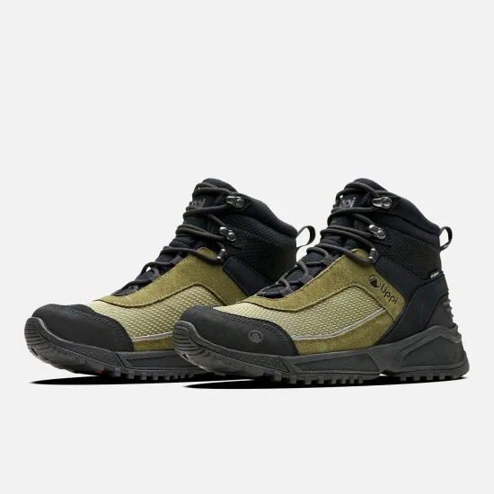 Botin Hombre Hill Hiker Verde Negro Lippi - Imagen 3