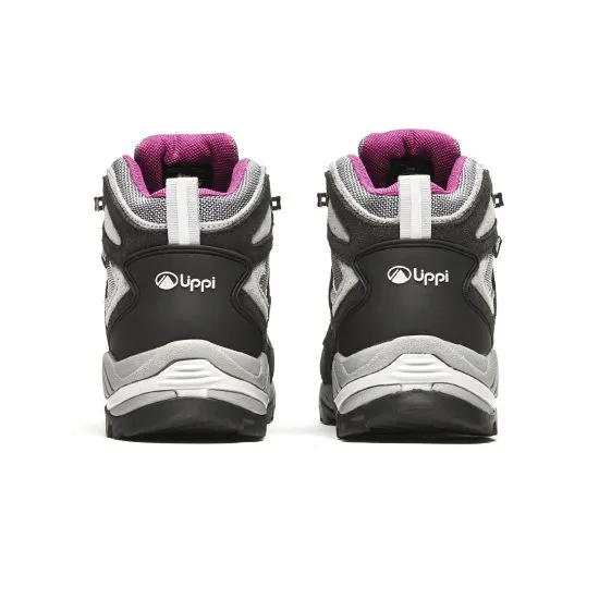 Botin Mujer Puelo Cs Hi Grafito Fucsia Lippi - Imagen 4