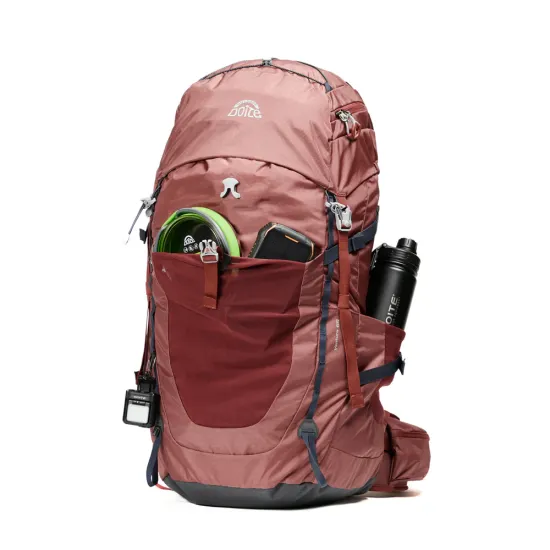 Mochila Excursion Ventura N/G Dk.Red 65L Doite - Imagen 6