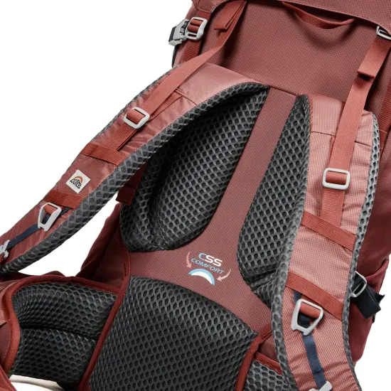 Mochila Excursion Ventura N/G Dk.Red 65L Doite - Imagen 9