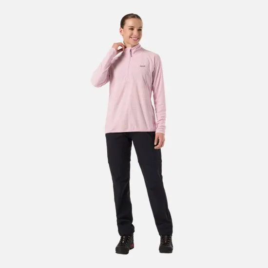 Poleron Mujer Jacaranda Nano-F 14 Zip Rosa Claro Lippi - Imagen 3