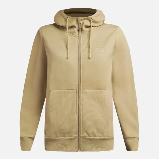 Poleron Mujer Ulmo Full Zip Hoody Sweatshirt Verde Oliva  Lippi - Imagen 3