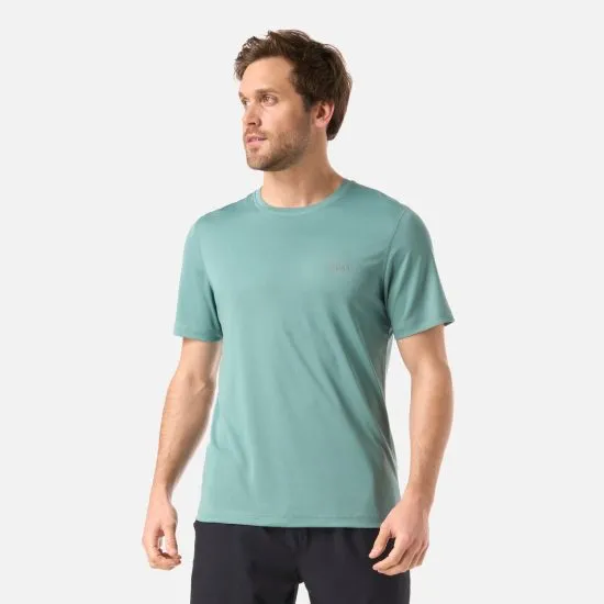 Polera Hombre M Core Q-Dry T-Shirt Turquesa Lippi - Imagen 2
