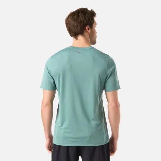 Polera Hombre M Core Q-Dry T-Shirt Turquesa Lippi - Imagen 4