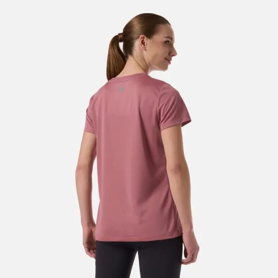 Polera Mujer W Core Q-Dry T-Shirt Rosa Oscuro Lippi - Imagen 2