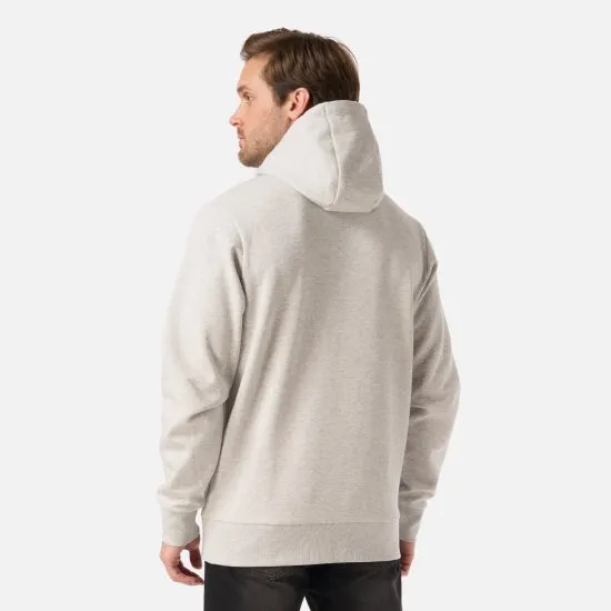 Poleron Hombre Ulmo Full Zip Hoody Sweatshirt Gris Melange Lippi - Imagen 6