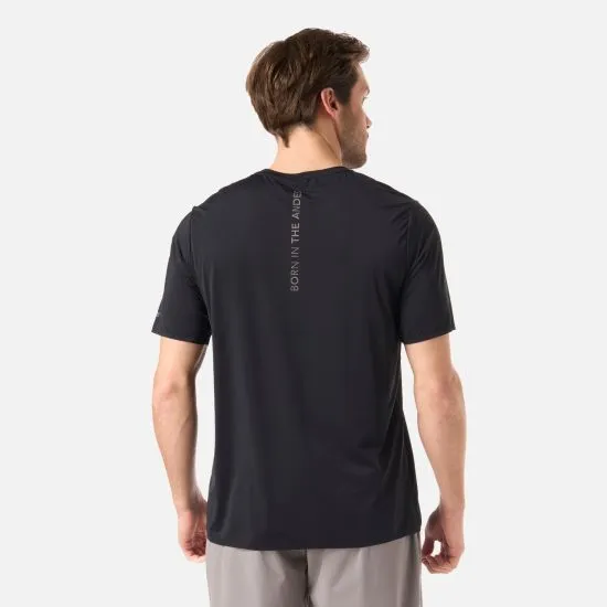 Polera Hombre M Air Q-Dry T-Shirt Negro Lippi - Imagen 3