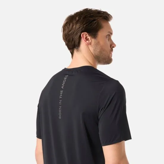 Polera Hombre M Air Q-Dry T-Shirt Negro Lippi - Imagen 4