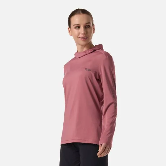 Polera Mujer W Sun Protection T-Shirt Rosa Oscuro Lippi - Imagen 2