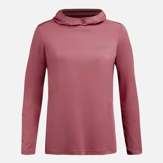 Polera Mujer W Sun Protection T-Shirt Rosa Oscuro Lippi - Imagen 3