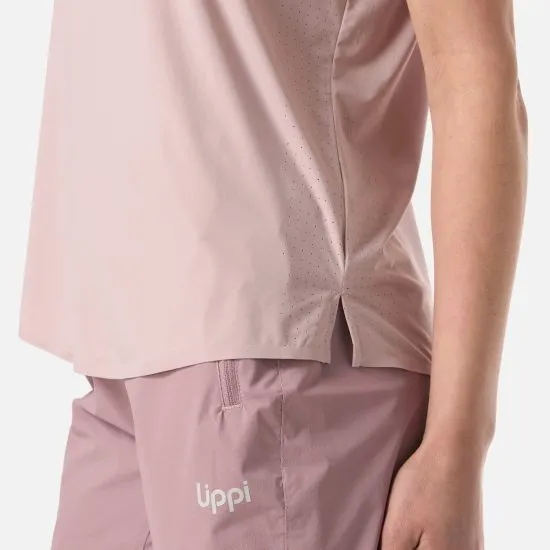 Polera Mujer W Air Q-Dry T-Shirt Malva Lippi - Imagen 7