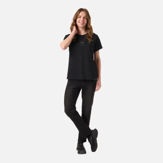 Polera Mujer Ulmo Mid Point T-Shirt Negro Lippi - Imagen 2