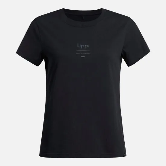 Polera Mujer Ulmo Mid Point T-Shirt Negro Lippi - Imagen 3