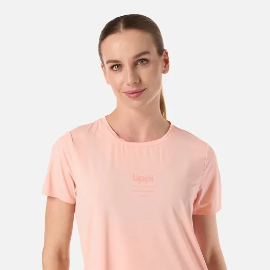 Polera Mujer W Air Q-Dry T-Shirt Coral Lippi - Imagen 5
