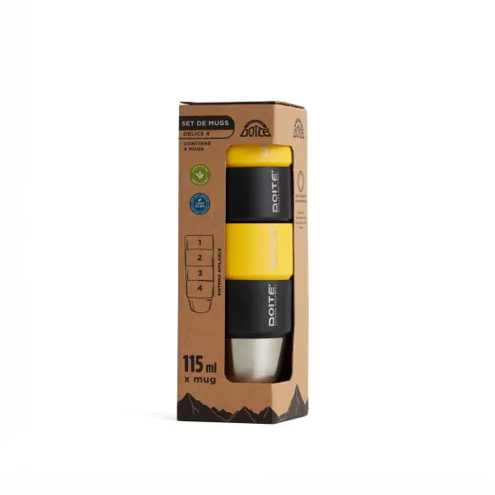 Set de 4 Mugs Hydro Delice 115 Ml Doite - Imagen 7