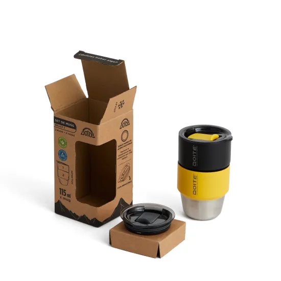 Set de 2 Mugs Hydro Delice 115 Ml Doite - Imagen 6