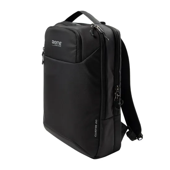 Mochila Bookpack Cluster N/G Black 20 L Doite - Imagen 2