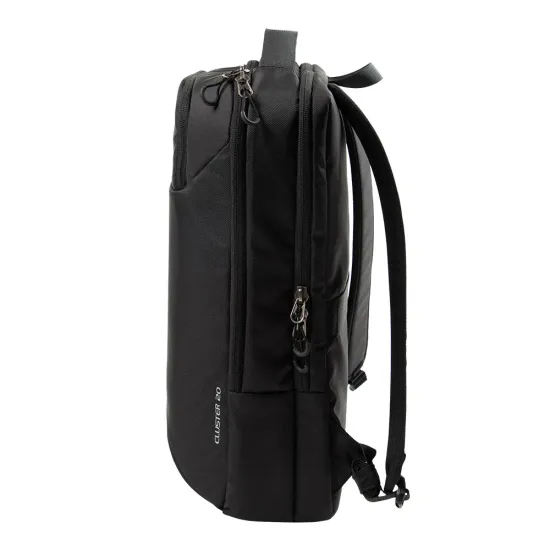 Mochila Bookpack Cluster N/G Black 20 L Doite - Imagen 3