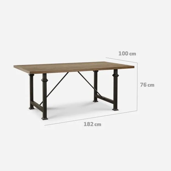 Juego de Comedor bolton 6 Sillas Pmetal CIC - Imagen 3