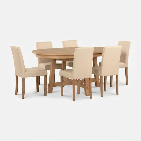 Juego de Comedor Preston Extensible 6S CIC - Imagen 2