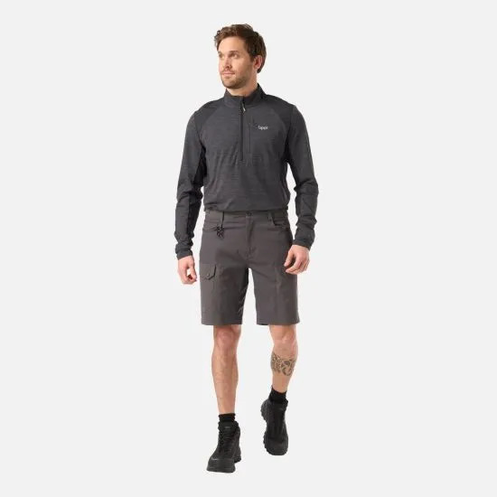 Shorts Hombre M Lennox Q-Dry Gris Medio Lippi - Imagen 7
