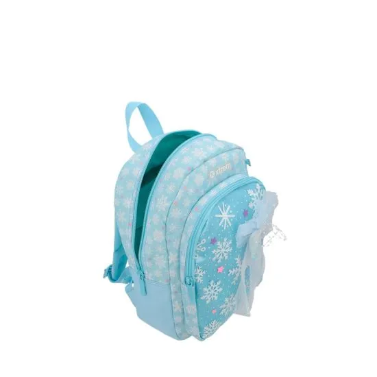 Mochila Escolar Kinder 6XT Celeste Snow Xtrem - Imagen 3
