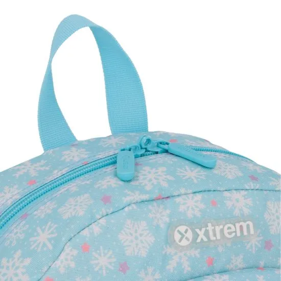 Mochila Escolar Kinder 6XT Celeste Snow Xtrem - Imagen 5