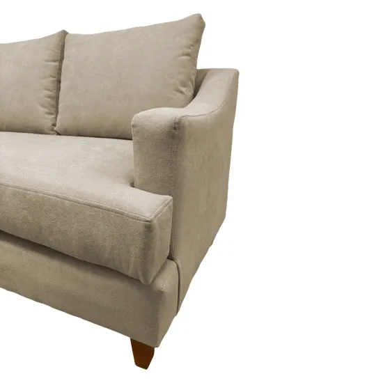Sofa Seccional Mistral Beige Sofashome - Imagen 5