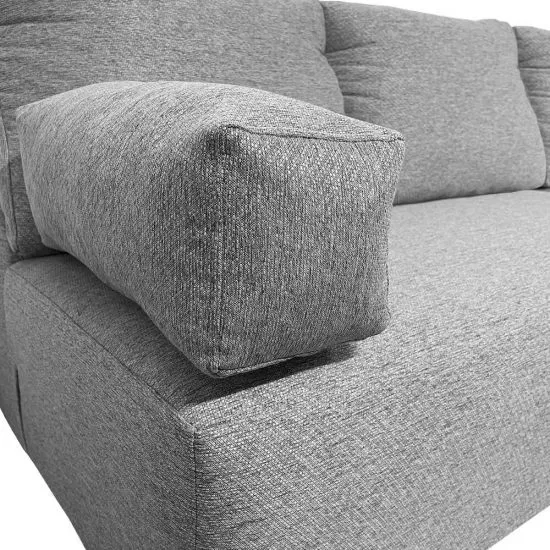 Sofa Seccional Eru Gris Sofashome - Imagen 4