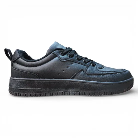 Zapatilla Hombre Negra Urbana All Black Everix - Imagen 3