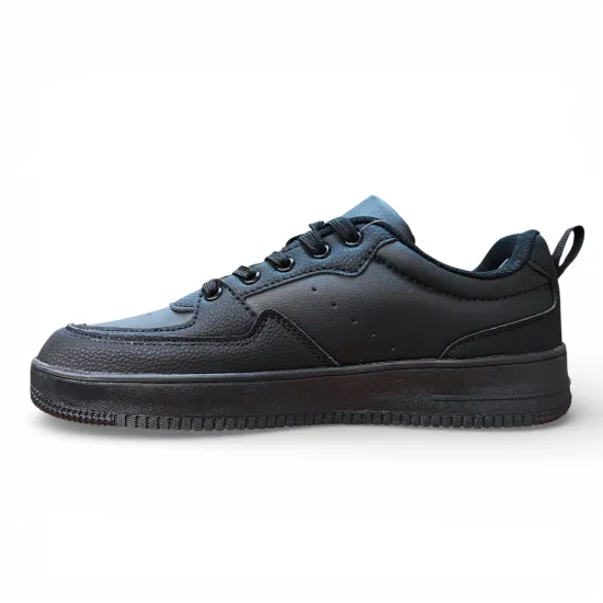 Zapatilla Hombre Negra Urbana All Black Everix - Imagen 4