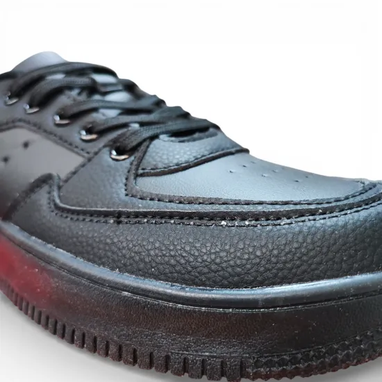 Zapatilla Hombre Negra Urbana All Black Everix - Imagen 6