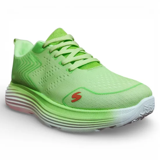 Zapatilla Mujer Verde Deportiva Malla Plataforma Everix - Imagen 3