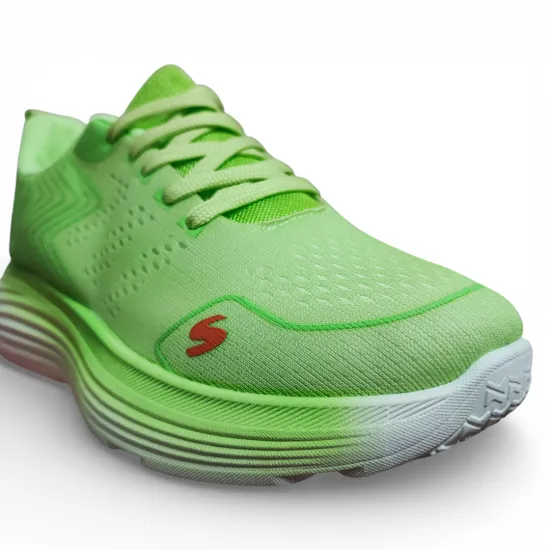 Zapatilla Mujer Verde Deportiva Malla Plataforma Everix - Imagen 5