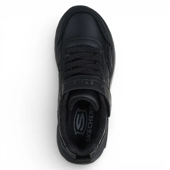 Zapatilla Escolar Bounder Study Squad NegroSkechers - Imagen 2