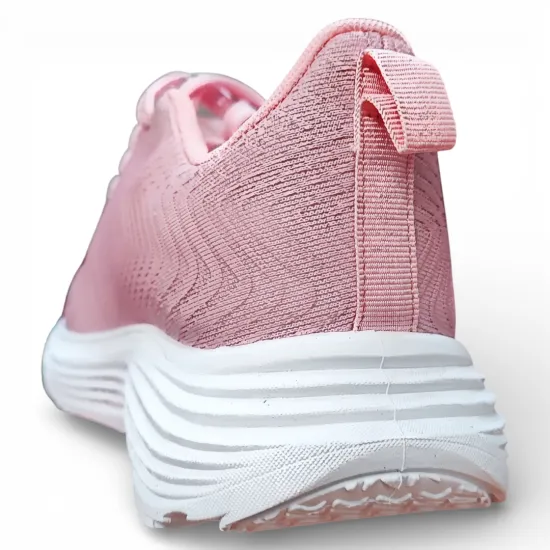 Zapatilla Mujer Rosada Deportiva Malla Everix - Imagen 6