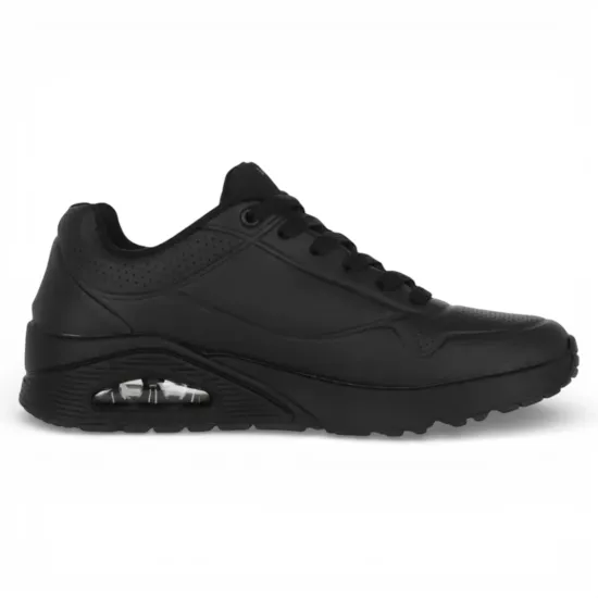 Zapatilla Hombre Uno Night Negro Skechers - Imagen 2