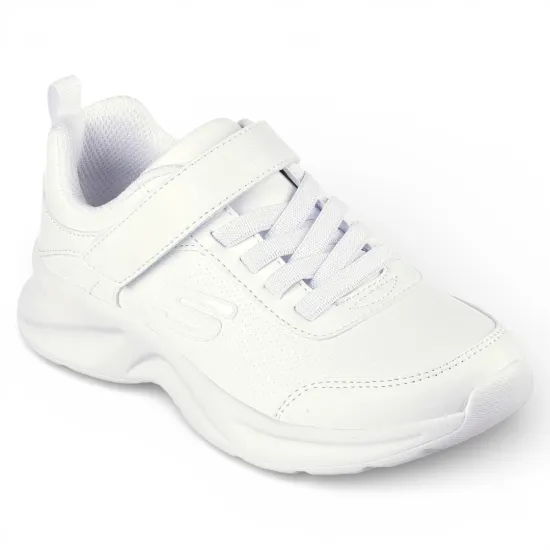 Zapatilla Niña Dynamatic Blanco Skechers - Imagen 4