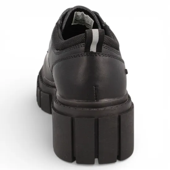 Zapato Plataforma Escolar Chumy Negro Teener - Imagen 6